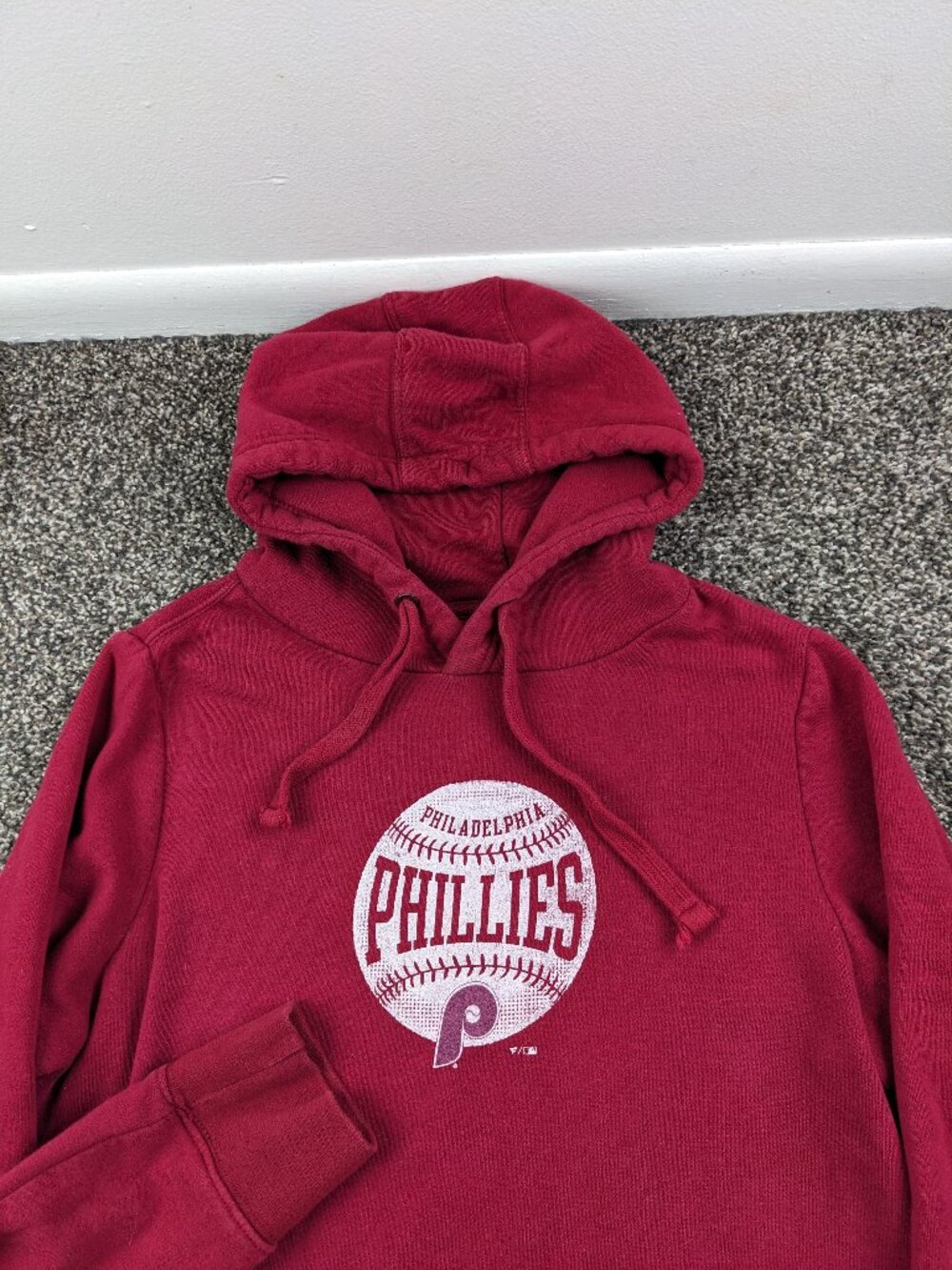Philadelphia Phillies Hoodie Nike Vintage Logo Sweatshirt Mens Medium